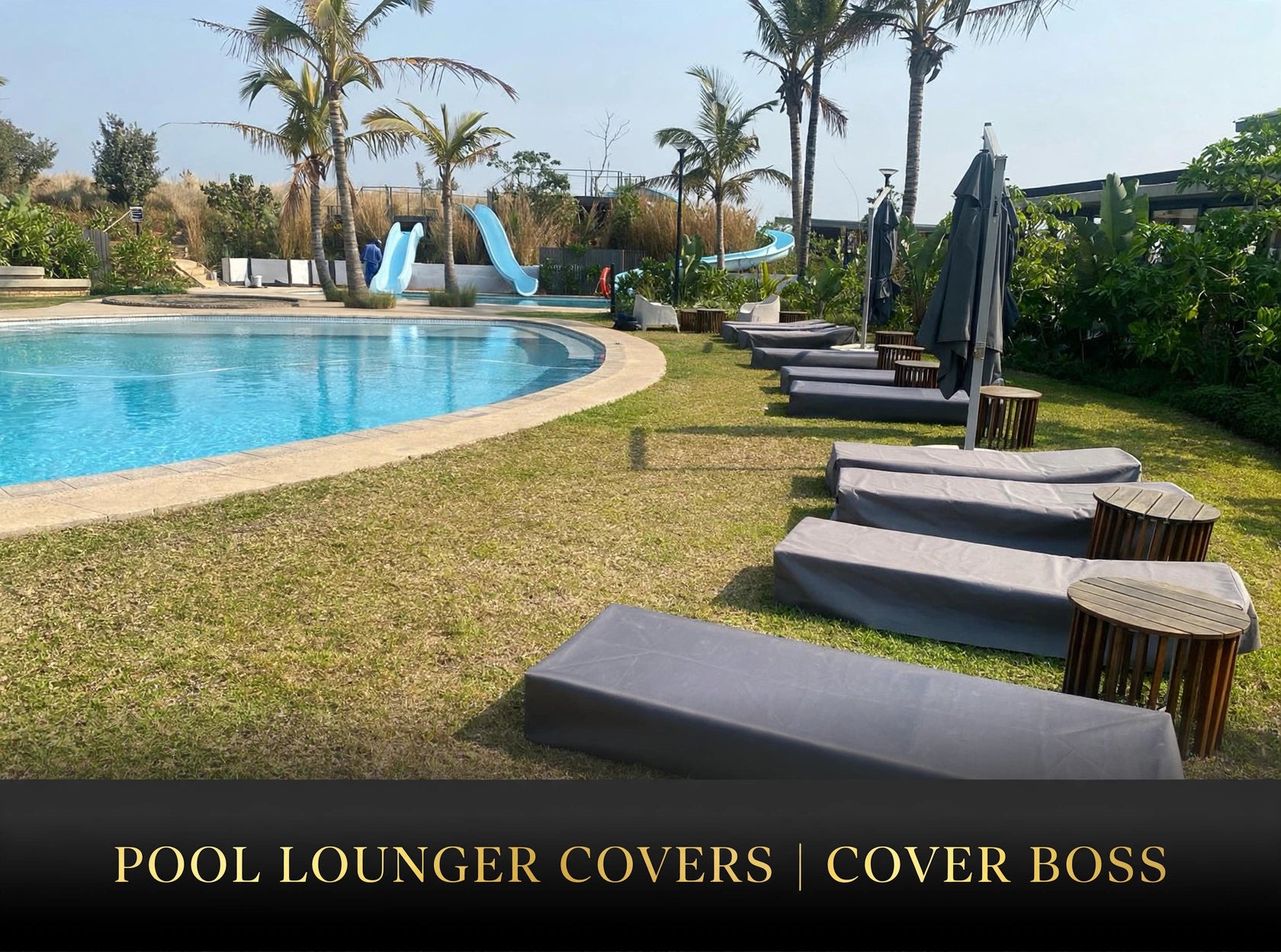 Premium Pool Lounge Covers | Riptech Fabric
